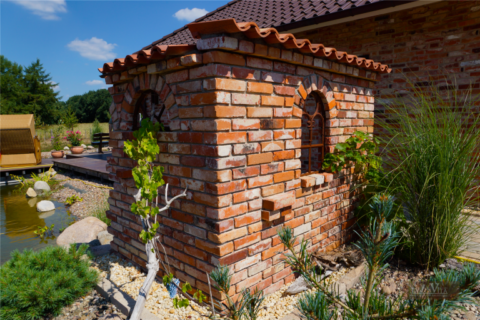 Ruinenmauer aus historischen Baustoffen Selbstbausatz